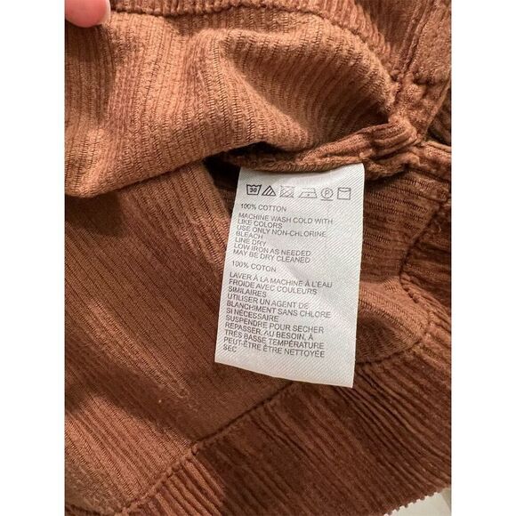 Urban Outfitters Women's Brown Corduroy Cropped Jacket Size S - Picture 3 of 4